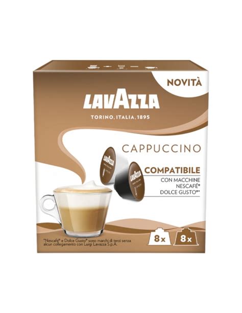 Kava Lavazza Nescaf Dolce Gusto Kompatibilne Kapsule Cappuccino