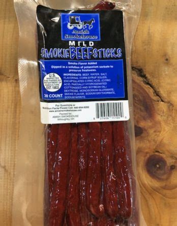 Beef Sticks Bulk Archives - Amish Smoke House