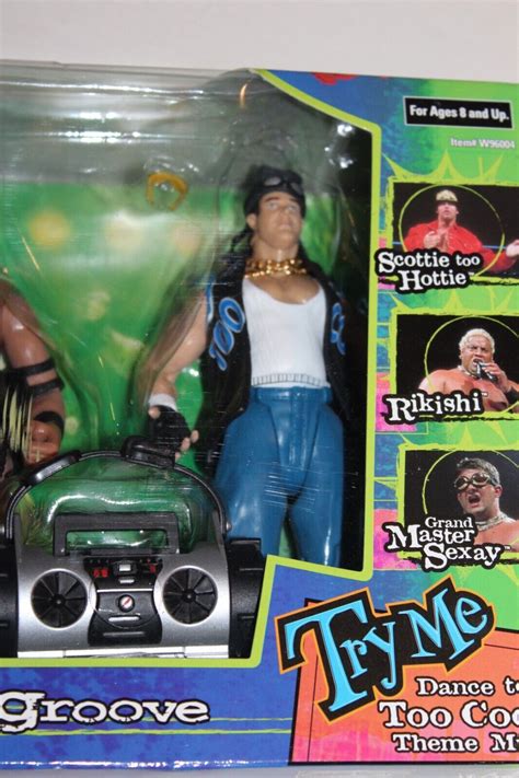 Sealed Wwe Wwf Too Cool Get In The Groove 3 Figure Box Set Jakks Rikishi Misp Ebay