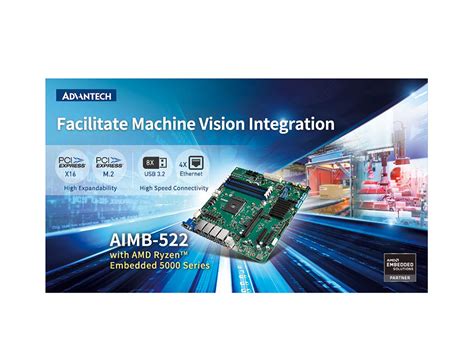 Advantech Releases Industrial Micro ATX Motherboard