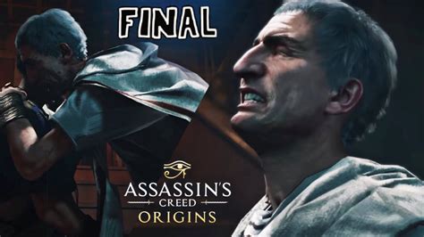 La caída de Julio César assassins creed origins FINAL YouTube