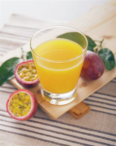 A Glass Of Passion Fruit Juice Photograph By Jörg Strehlau Fine Art America