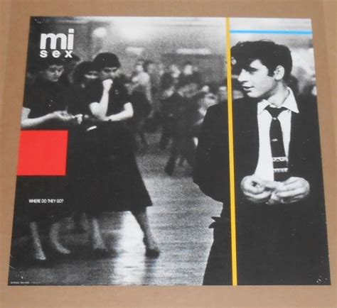 Mi Sex Where Do They Go Poster Original 1984 Promo 23x23 New Wave