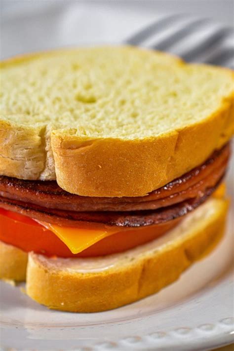 Fried Bologna Sandwiches Recipe Fried Bologna Bologna Sandwich