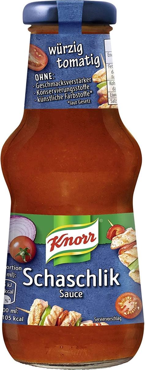 Knorr Schlemmersauce Schaschlik Ml Amazon De Lebensmittel Getr Nke