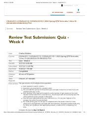 Review Test Submission Quiz Week 4 COUN 8311 1 Pdf 3 27 22 11