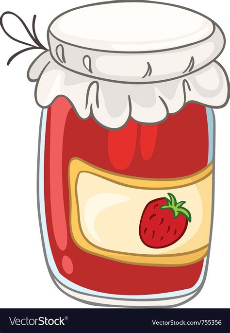 Jelly Jar Cartoon