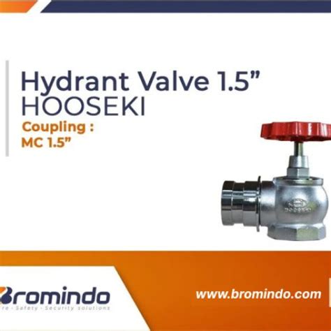 Jual Hooseki Chrome Hydrant Valve Inch Machino Coupling Original