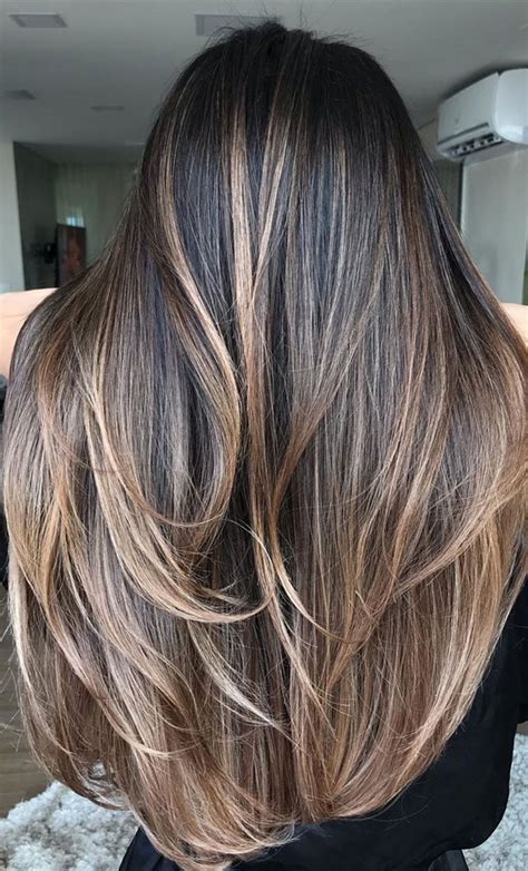 37 Brown Hair Colour Ideas and Hairstyles : Dark to blonde