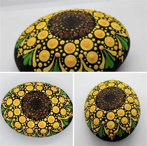 Pin By Susan Atwood On Painting Mandala Painted Rocks Dot Art