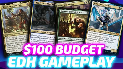 Ghired Vs Umbris Vs Tymna Kamahl Vs Kotori Live Budget Edh