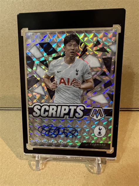 PANINI 2021 22 MOSAIC PREMIER SCRIPTS HEUNG MIN SON ソン フンミン サインカード