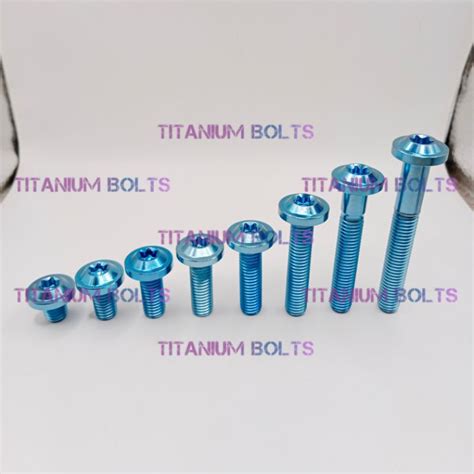 Jual Baut Titanium M Drat Payung Bighead Panjang Cm Cm