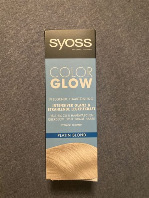 Syoss Haart Nung Color Glow Platin Blond Ml Inci Beauty