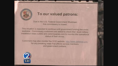 Government Shutdown Forces Pearl Harbor Commissary To Close Youtube