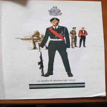 Books - RHODESIA - BUSH WAR - UNIFORMS OF RHODESIA - RHODESIAN LIGHT ...