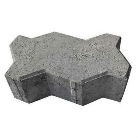 Mm Zigzag Concrete Paver Block Dimensions X Inch L X W At Rs