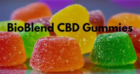 Bioblend cbd gummies Review Benefits CBD Gummies Official Products