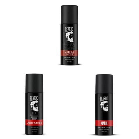 Buy Beardo Fragrance Combo Mafia Perfume Body Spray 120ml Whiskey