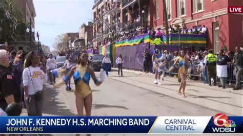 Live Mardi Gras Coverage From New Orleans Youtube