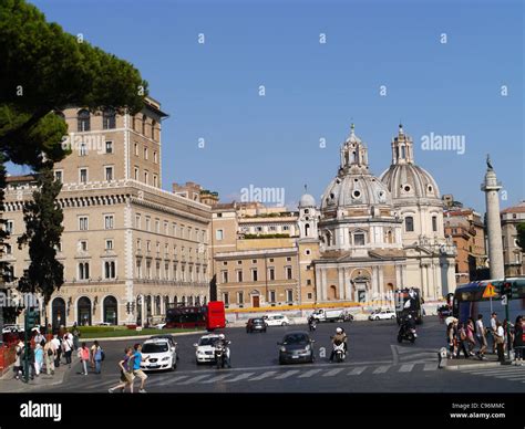 Rome, Piazza Venezia Stock Photo - Alamy