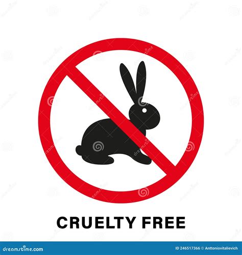 cruelty  silhouette icon  stop sign  cruelty cosmetic