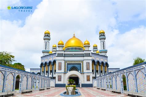 Saigontourist Du Lịch Brunei Thánh Đường Jame Asr Hassanil Bolkiah