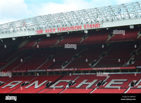 Sir Alex Ferguson Stand At Manchester United Football Club Old