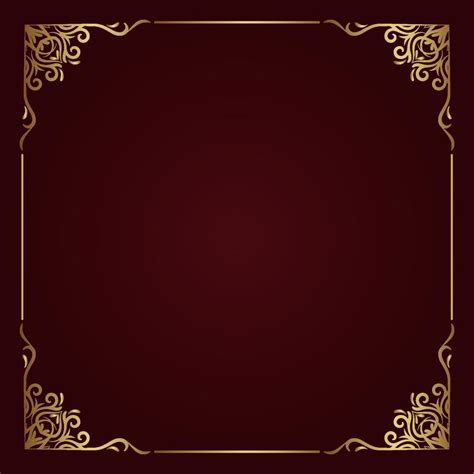 gold vintage frame border ornament 11559322 Vector Art at Vecteezy