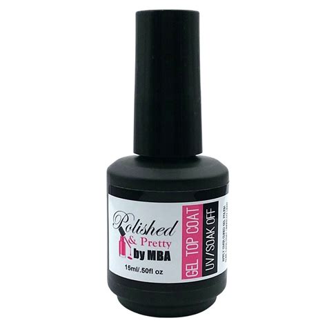 gel top coat  wipe mba cosmetics