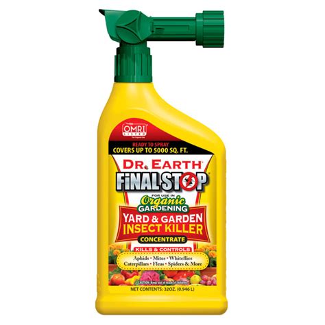 Final Stop Yard Garden Insect Killer Dr Earth