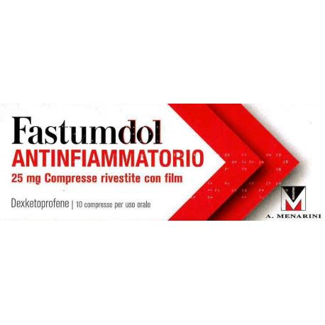 Menarini Fastumdol Antiinfiammatorio Compresse Mg Para Farmacia