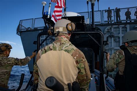 DVIDS Images USS Sioux City And Embarked Coast Guard Det