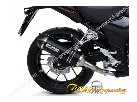 ARROW RACE TECH Exhaust Silencer On ORIGIN Manifold For Honda CB 500 X