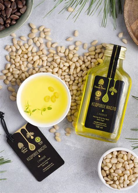 Кедровое масло с живицей от «Сибирского кедра», 100 мл