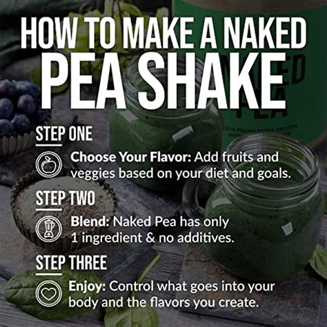 Naked Pea Pea Protein Isolate From North American Farms Plant Based Vegetarian And Vegan