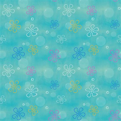 Spongebob Flowers Background By Psddude On Deviantart