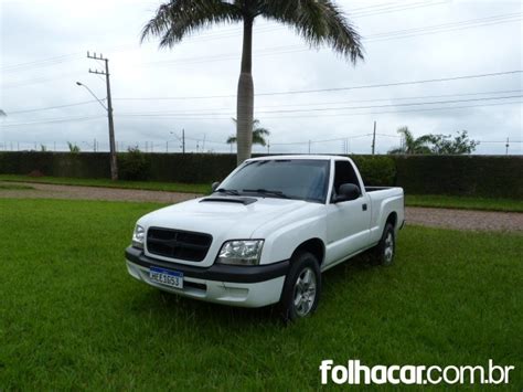 Folhacar Chevrolet S Cabine Simples Colina X Turbo