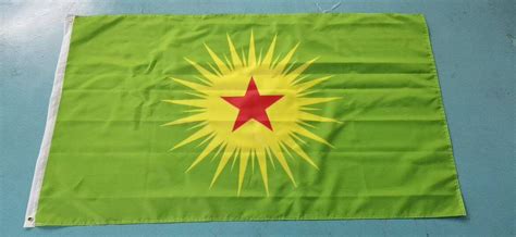 KCK FLAG Kurdistan Democratic Solution Party Kurdistan - Etsy