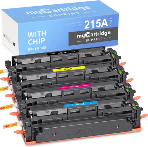 Mycartridge Suprint Cartucho De Tóner 215a Con Chip Compatible Con Hp 215a W2310a Para Impresora