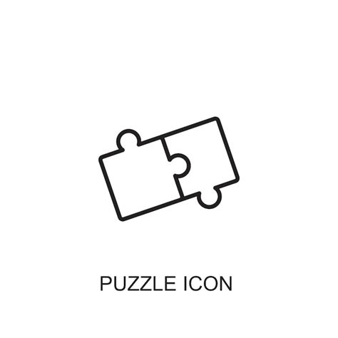 Premium Vector Puzzle Vector Icon Icon