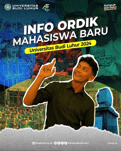 Info Ordik Mahasiswa Baru Universitas Budi Luhur Direktorat