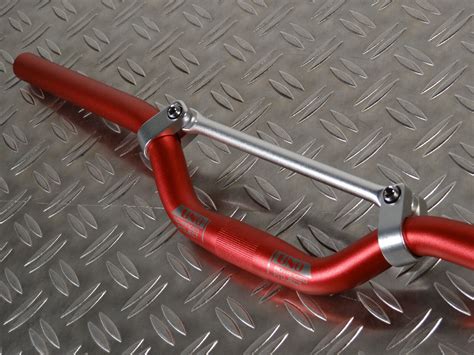 uno advanced project riser bar downhill handlebar red nos vintage