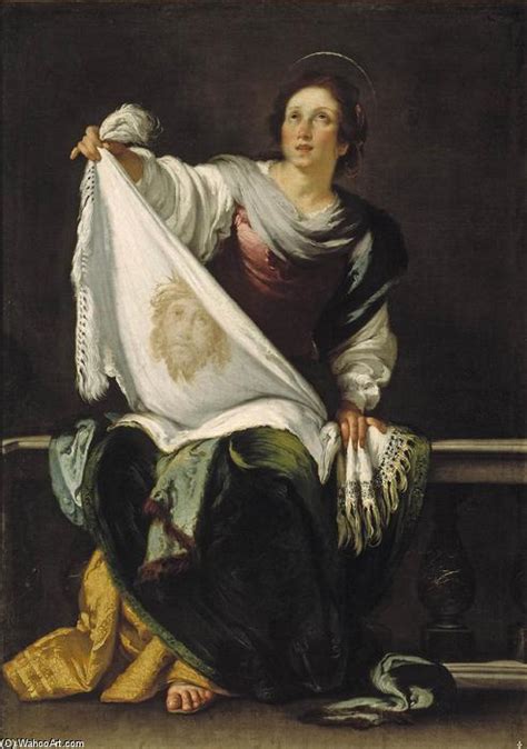 Reprodu Es De Belas Artes St Veronica Por Bernardo Strozzi