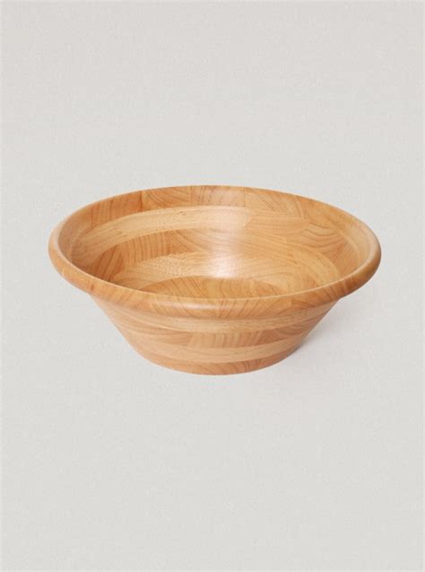 Large Wood Salad Bowl – Natural