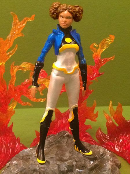 Power Girl Tanya Spears Dc Direct Custom Action Figure