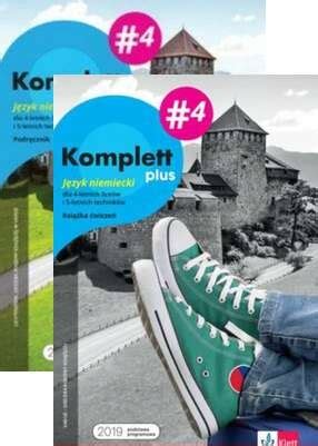 KOMPLETT PLUS 4 PODRĘCZNIK ĆWICZENIA NIEMIECKI 12536593000