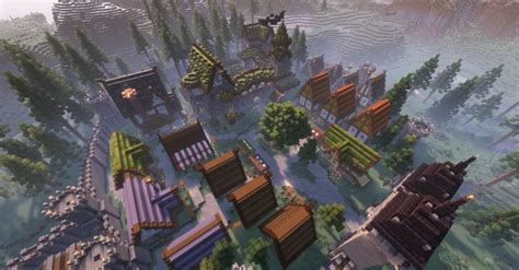 A Small Medieval Town [1.16.5] Minecraft Map