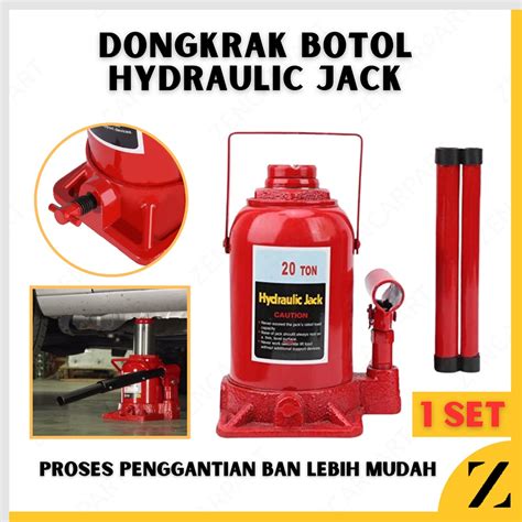 Jual Dongkrak Botol Ton Hidrolik Hydraulic Bottle Jack Ton