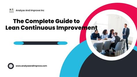 The Complete Guide To Lean Continuous Improvement Ppt